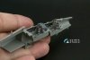 Quinta Studio QD+72137 Mirage 2000N 3D-Printed & coloured Interior on decal paper (Dream Model) (with 3D-printed resin part)  1/72